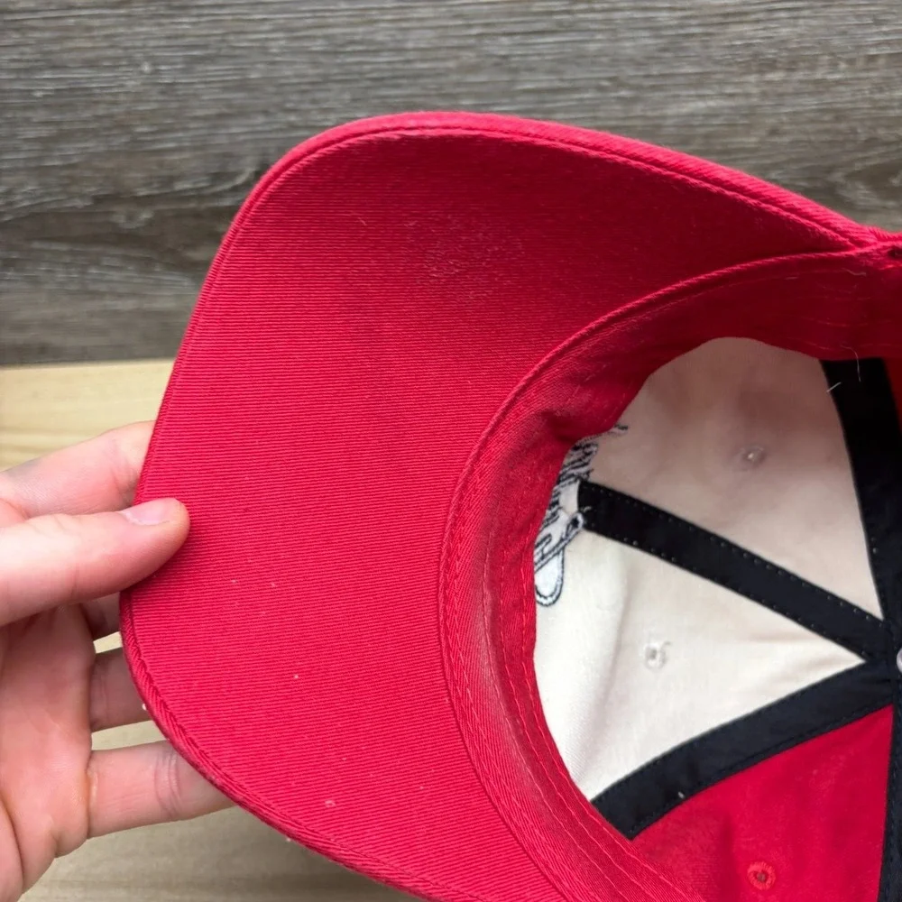 Minnesota Twins‎ Hat Cap Strap Back Womens Red MLB Baseball TC Logo Favorite